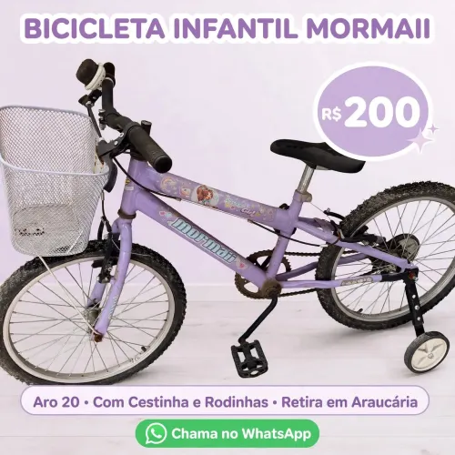 Bicicleta infantil 