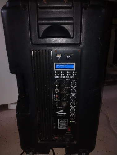 CAIXA DE SOM AMERICANA AUDIOPIPI 500W, TOP FUNCIONANDO PERFEITAMENTE