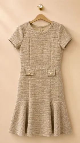 Vestido em tweed LuBella