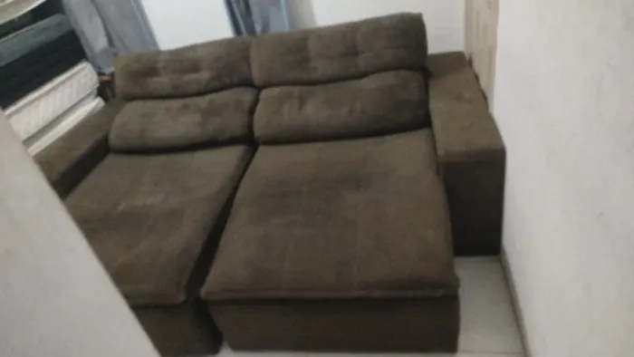 Sofá retrátil, entrega grátis