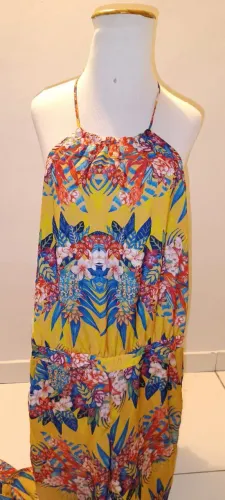 Macacão floral