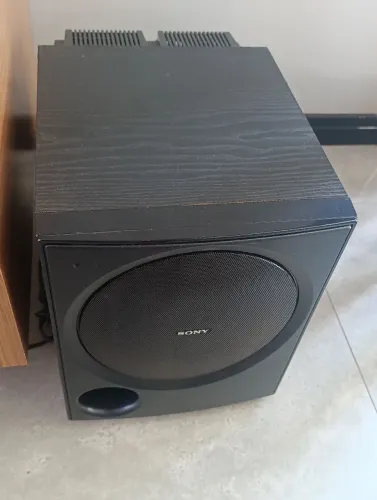 Kit de Caixas Sony + Subwoofer + Blu-ray/DVD Sony BDP-S480 - Usado e Funcionando