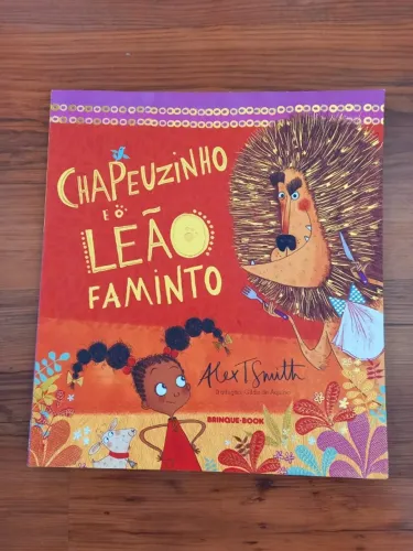 Livro Chapeuzinho e o leão faminto - Perfeito estado