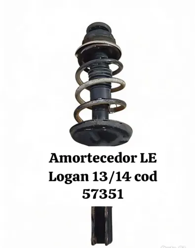 Amortecedor lado esquerdo logan 13/14
