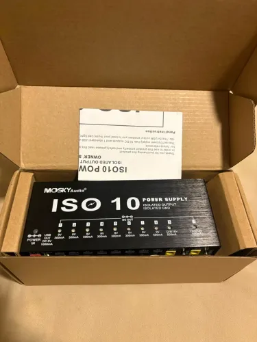 Fonte pedal ISO 10 zerada