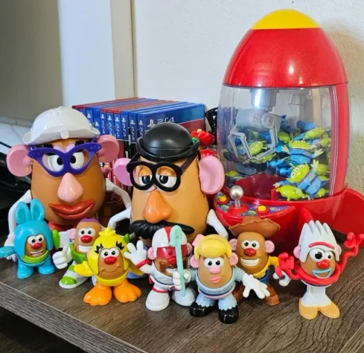Toy Story - Casal Senhor e Senhora Cabeças de batata + minis (Combo do Toy Story 4)