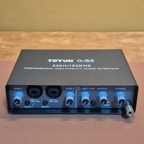 Interface de áudio Teyun Q-24