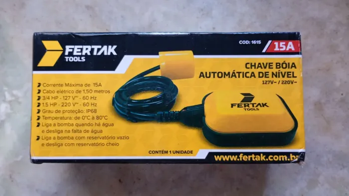 Caixa de água automática