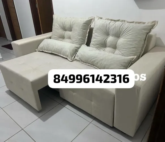 Sofá Retrátil de 2 MT de comprimento 