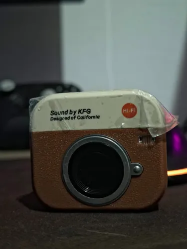 Fone de Ouvido TWS Estilo Retro Câmera