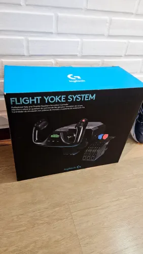 Logitech Flight Yoke Manche Flight simulator 