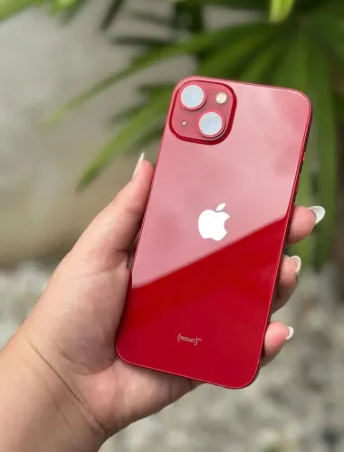 iPhone 13 Vermelho -128 ( Impecável)
