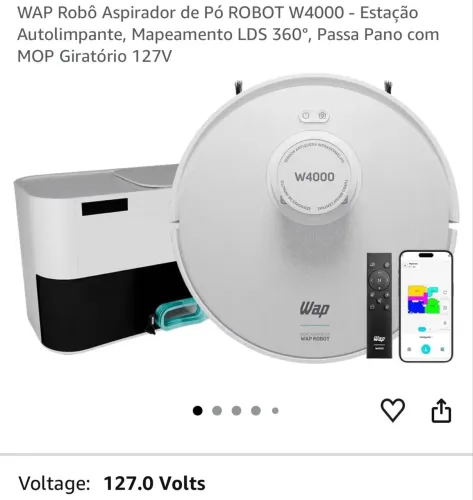 Robô Aspirador WAP W4000