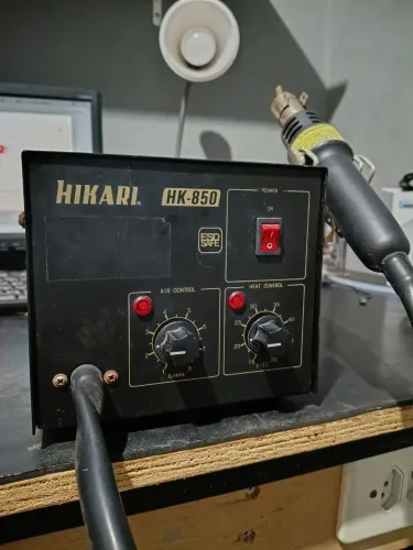 Estação de Retrabalho Ar Quente Hikari HK-850