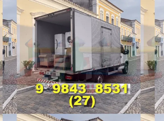 Frete! transporte de mudanças em Jardim da Penha }+{ Centro }+{ Praia do Canto