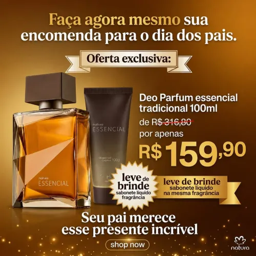 Kit Essencial tradicional masculino