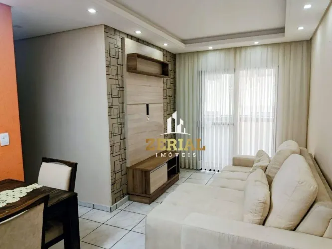 Apartamento com 2 dormitórios para alugar, 62 m² por R$ 3.765,00/mês - Cerâmica - São Caet