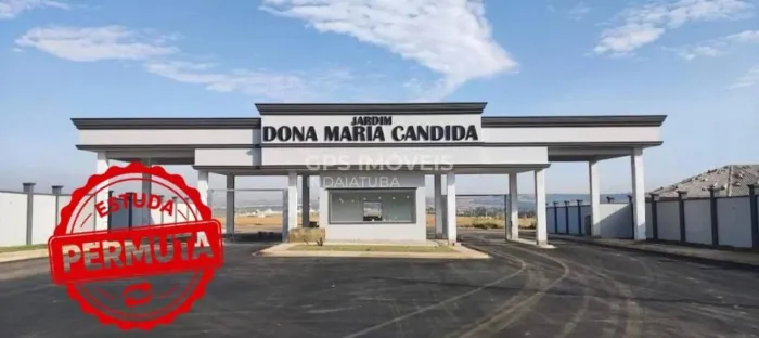Terreno com 425 m² à venda no condomínio Residencial Dona Maria Cândida em Indaiatuba/SP.
