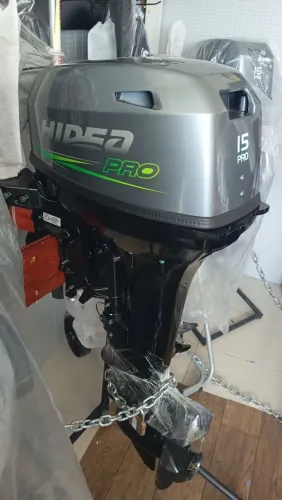 Motor de popa Hidea 15HP Pro e FM - aceitamos qualquer cartão, desconto no PIX e boleto