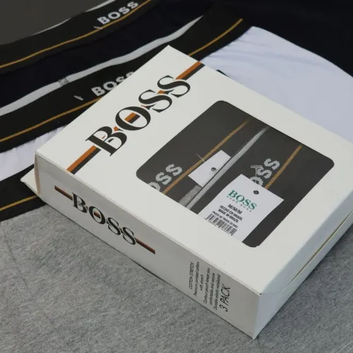 KIT COM 3 CUECAS BOXER - DIESEL - HUGO BOSS