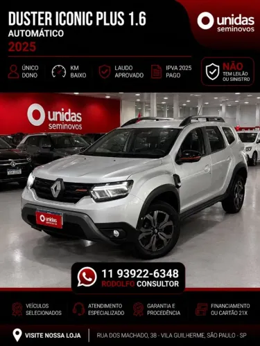 Renault Duster Iconic Plus 1.6 16V Flex Aut. 2025