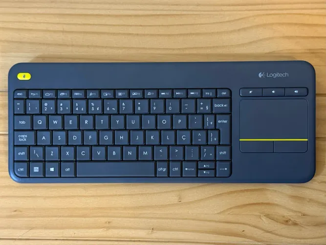Teclado com Touchpad sem fio Logitech K400 Plus