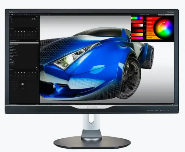 Vendo Monitor Philips Brilliance 28" 4K - Impecável / Único Dono