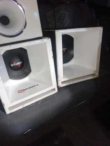 Vendo 2 médio grave 10 polegadas ja na caixa