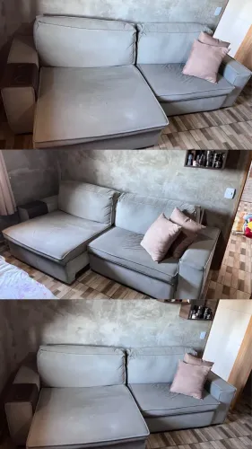 Sofá semi novo muito confortável 