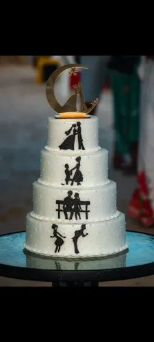 Bolo fake de casamento 