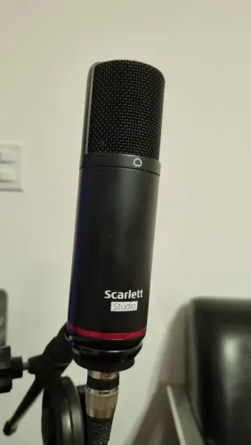 Microfone Condensador Scarlett CM25 MKIII