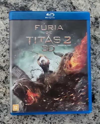 Blu Ray 3D FÚRIA DE TITÃS 2