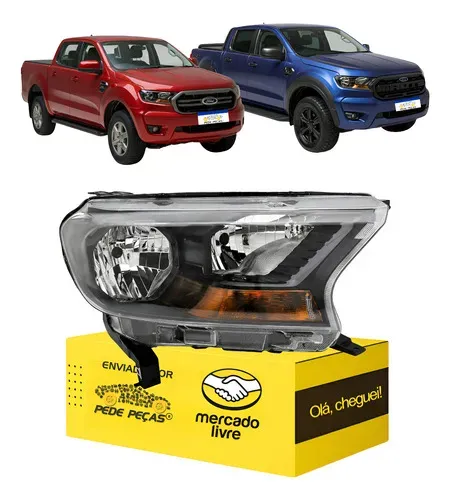 Farol Ranger 2017 18 19 2020 2021 2022 2023 Xls Xl Storm L.d Direito/passageiro