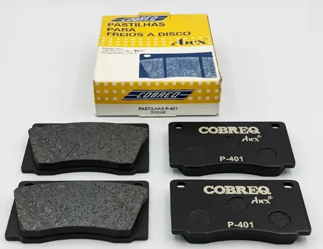 Pastilha Freio Antiga Cobreq P-401 Dodge Dart Charger Magnum V8 318