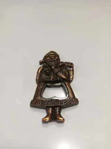 Abridor de garrafa vintage modelo papai Noel