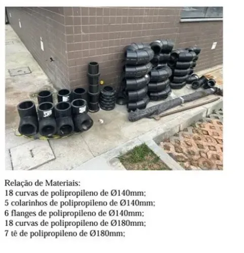Tubos e Conexões de material PP (POLIPROPILENO)