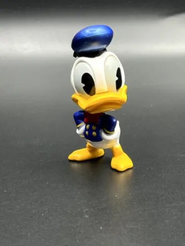 BONECO MINIATURA PATO DONALD DISNEY METALFIGS JADA TOYS 8 COM METAL