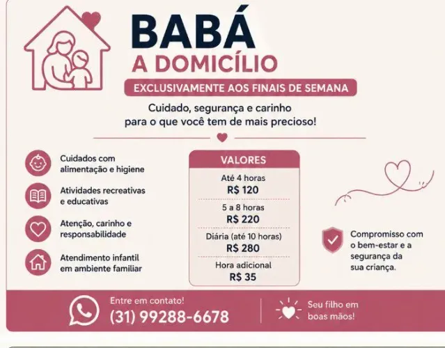 Babá à domicílio