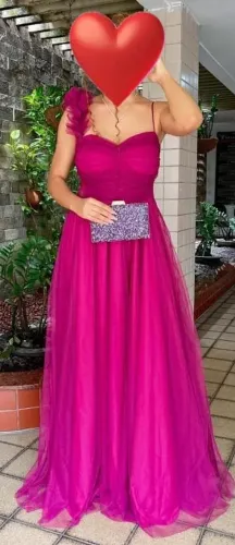 Vestido Fúcsia 
