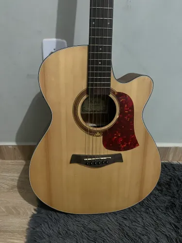 Violão Hofma HMA 295 eletroacústico cordas de aço