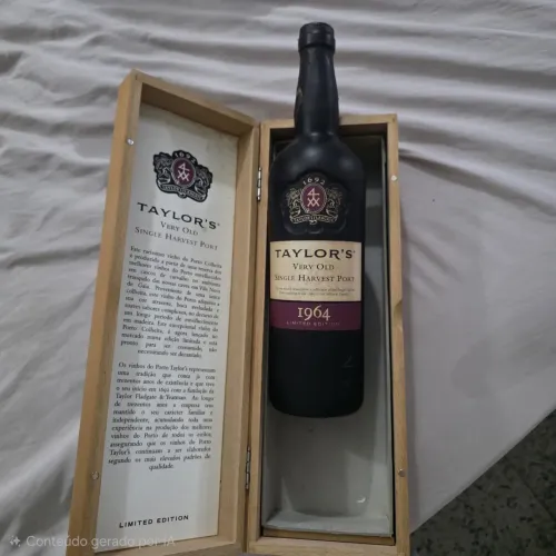 Vinho Taylors colheita 1964