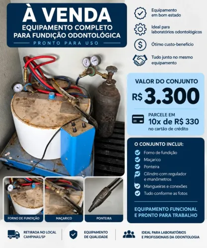 Fundição odontologica completa