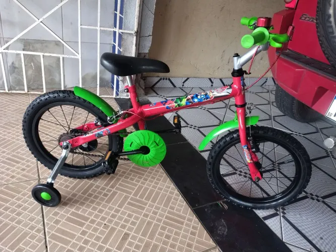BICICLETA ARO 16 SUPER HERÓIS 