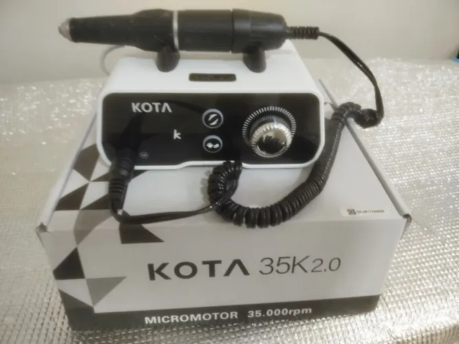 Micro motor de bancada KOTA 35 k 2.0 tem dois meses de uso e está com garantia de fabrica