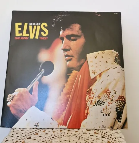 LP Elvis Presley.  Rock in Tonight 1989. Ótimo estado sem riscos 
