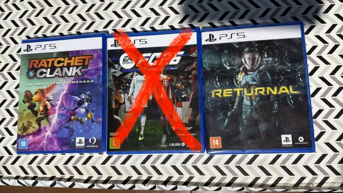 Vendo 2 jogos do Ps5