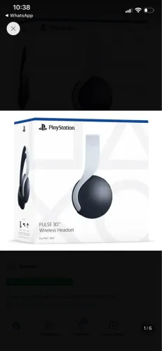 Fone do PS5 original