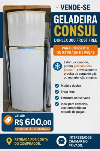 GELADEIRA CONSUL