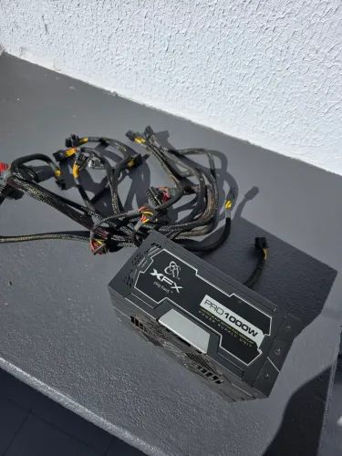 Fonte xfx pro 1000w platinum Full Modular, melhor que 850w