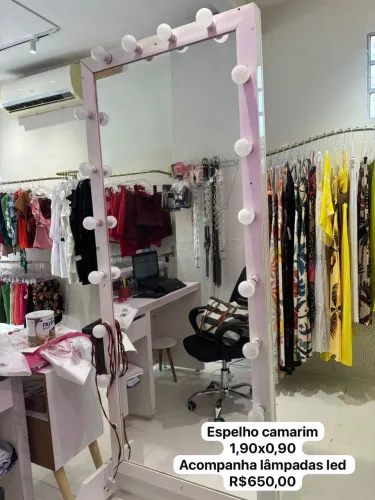 Espelho Camarim GG (1,90m x 0,90m) - MDF 